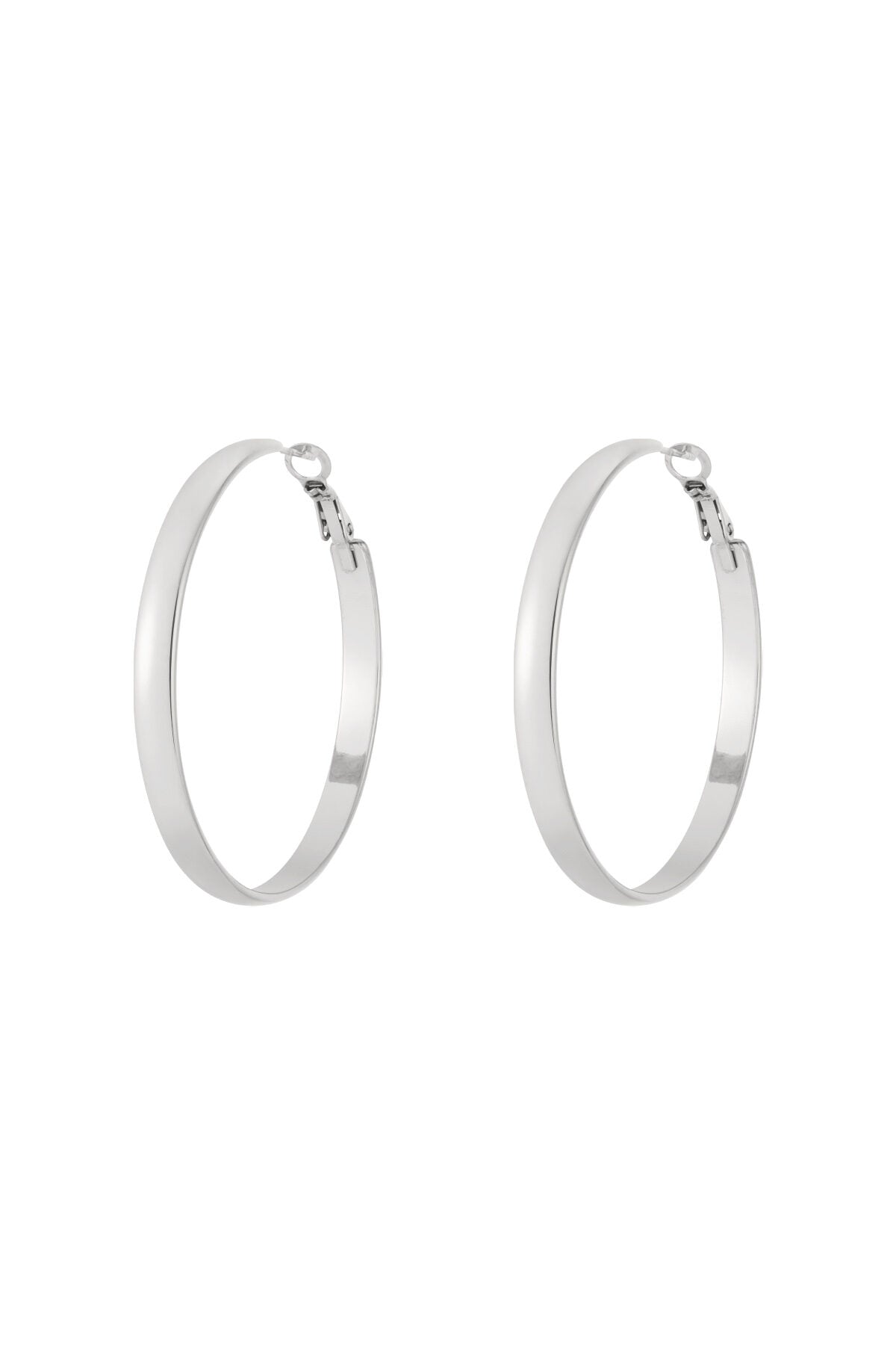 Boucles d'oreilles créoles basiques épaisses