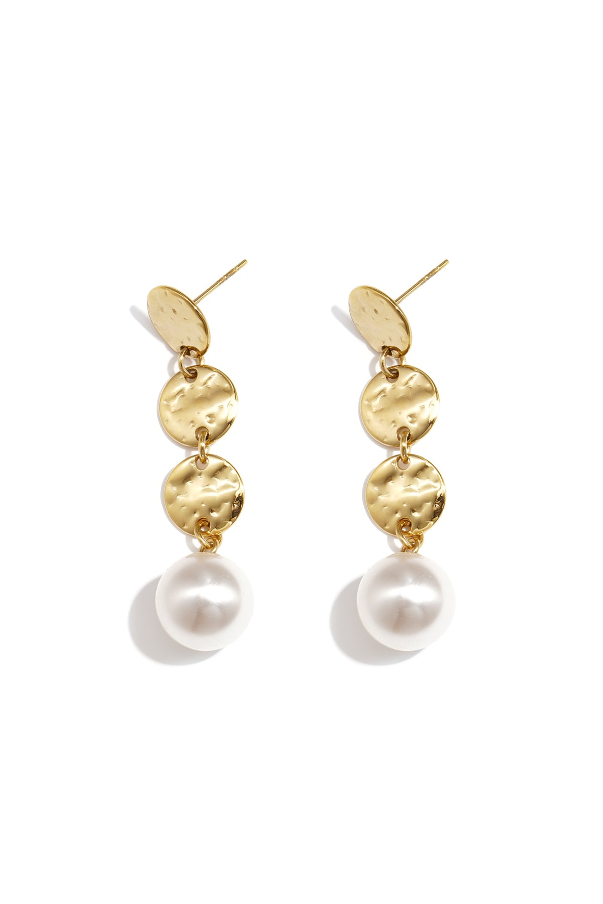 Boucles d'oreilles pendantes en acier inoxydable, forme géométrique, élégantes et simples au quotidien, bijoux pour femmes