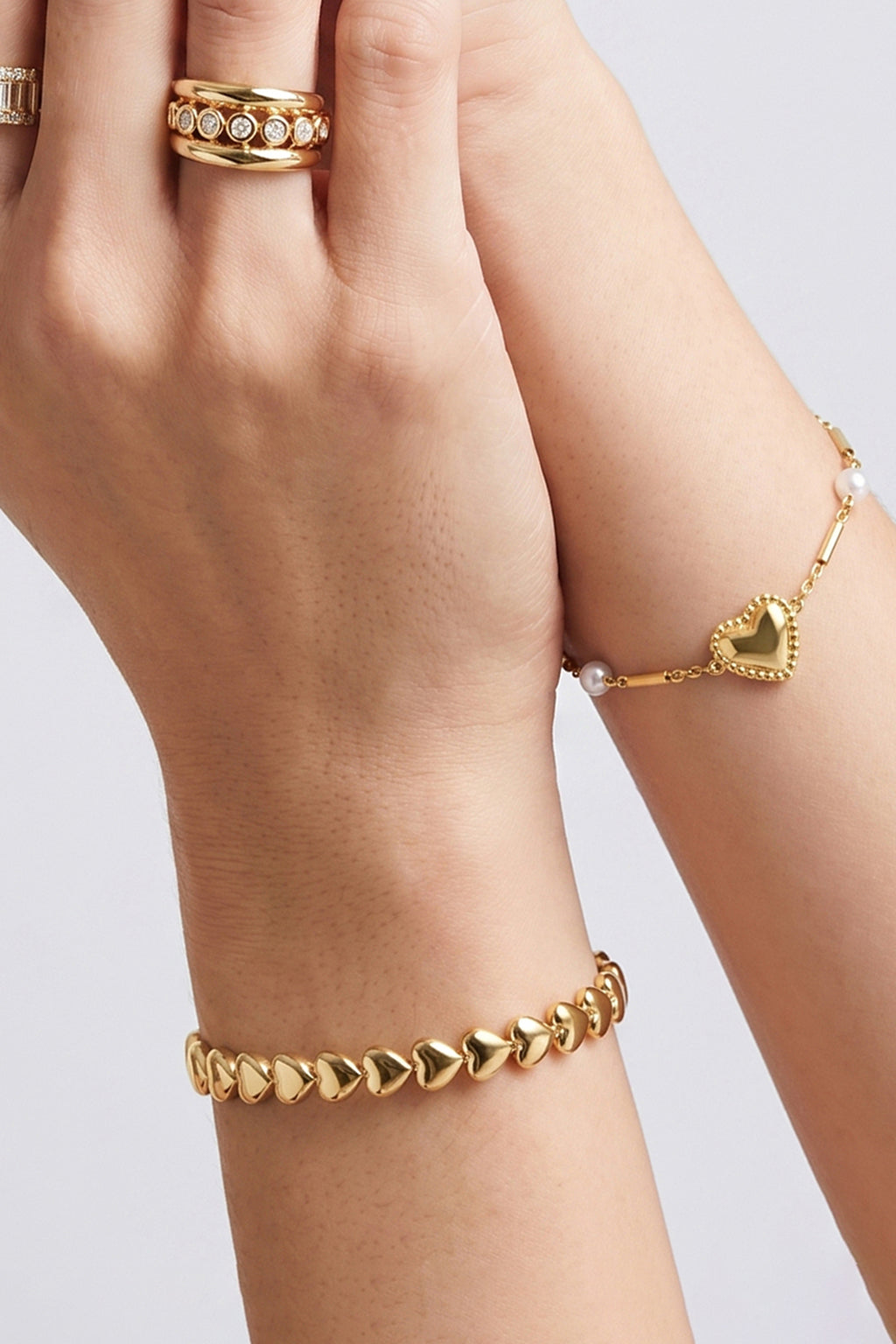 Bracelet de cœurs