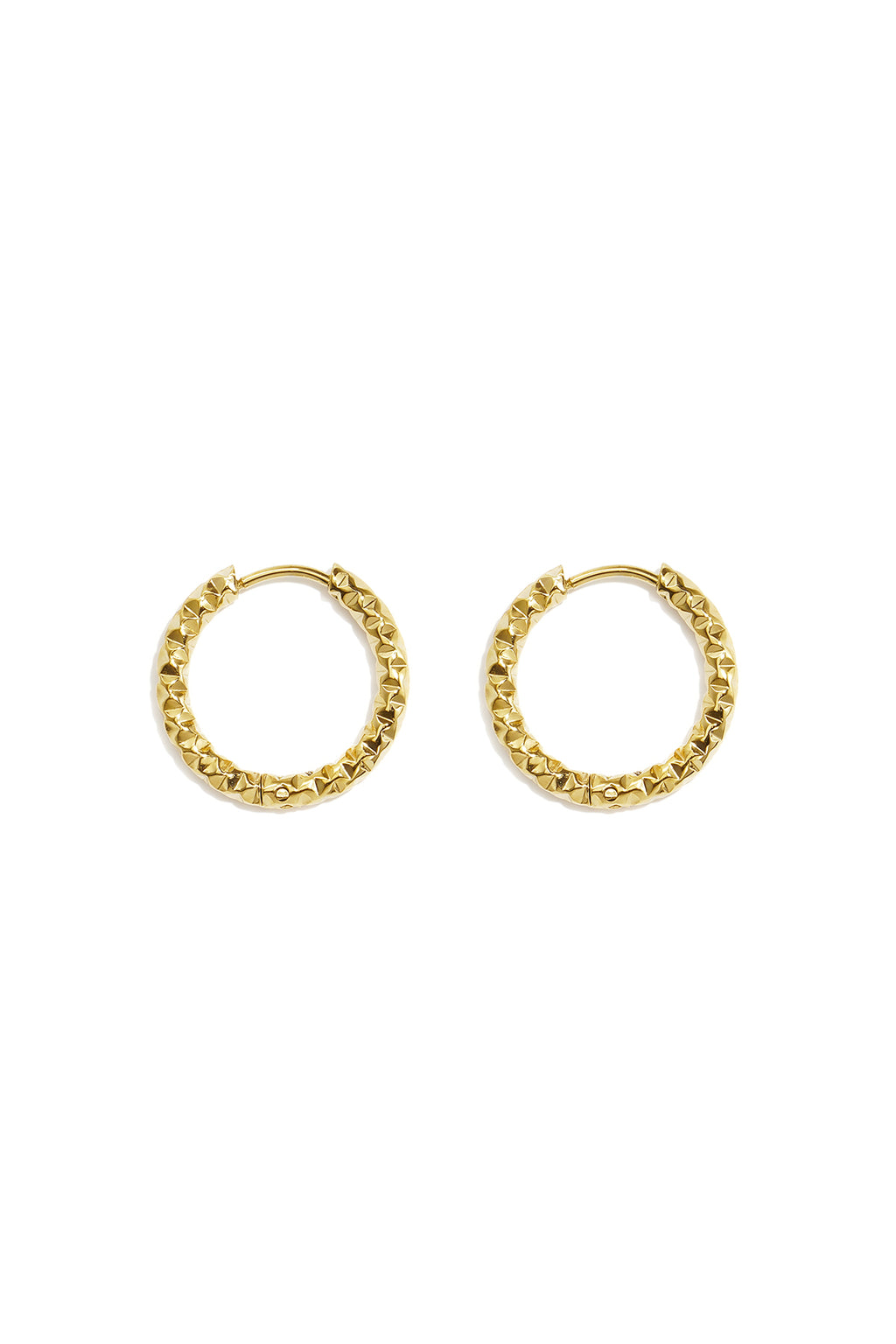 Boucles d'oreilles créoles en acier inoxydable, style simple et quotidien, collection de bijoux pour femmes