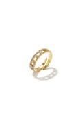 Bague minimaliste en acier inoxydable, style cercle, collection Daily Simple, bijoux pour femmes