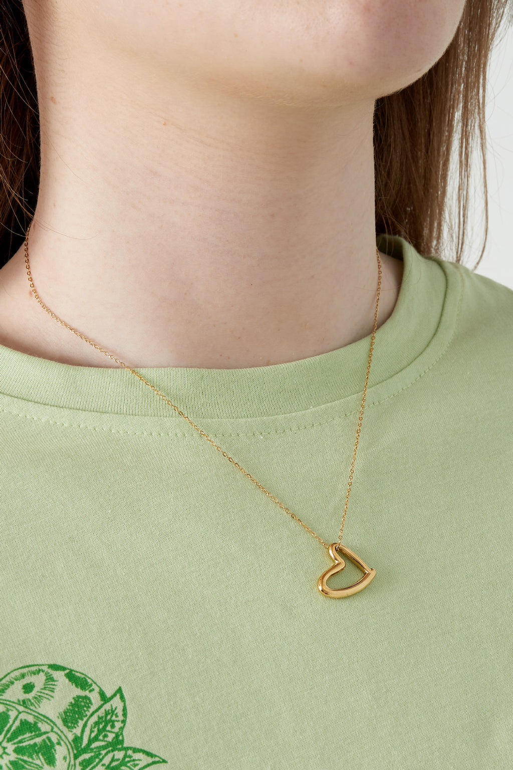 Collier mini coeur