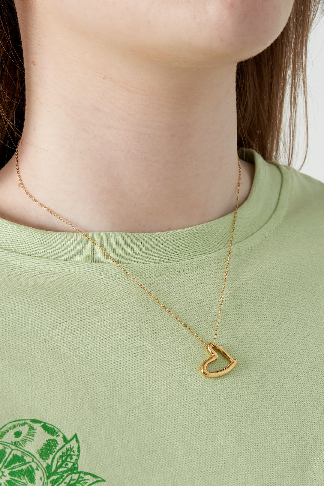 Collier mini coeur