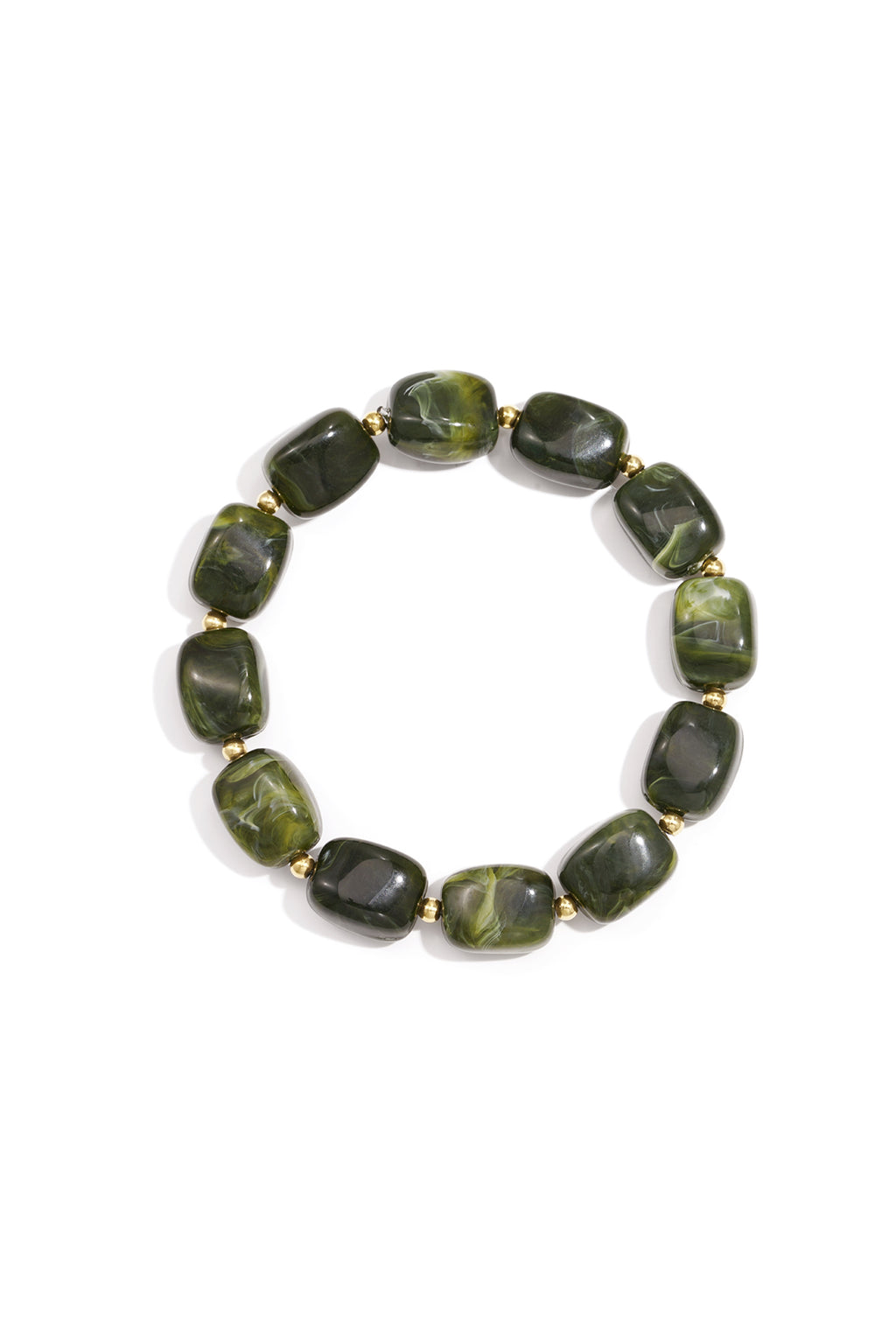 Bracelets en perles acryliques, série rétro classique quotidienne, bijoux pour femmes