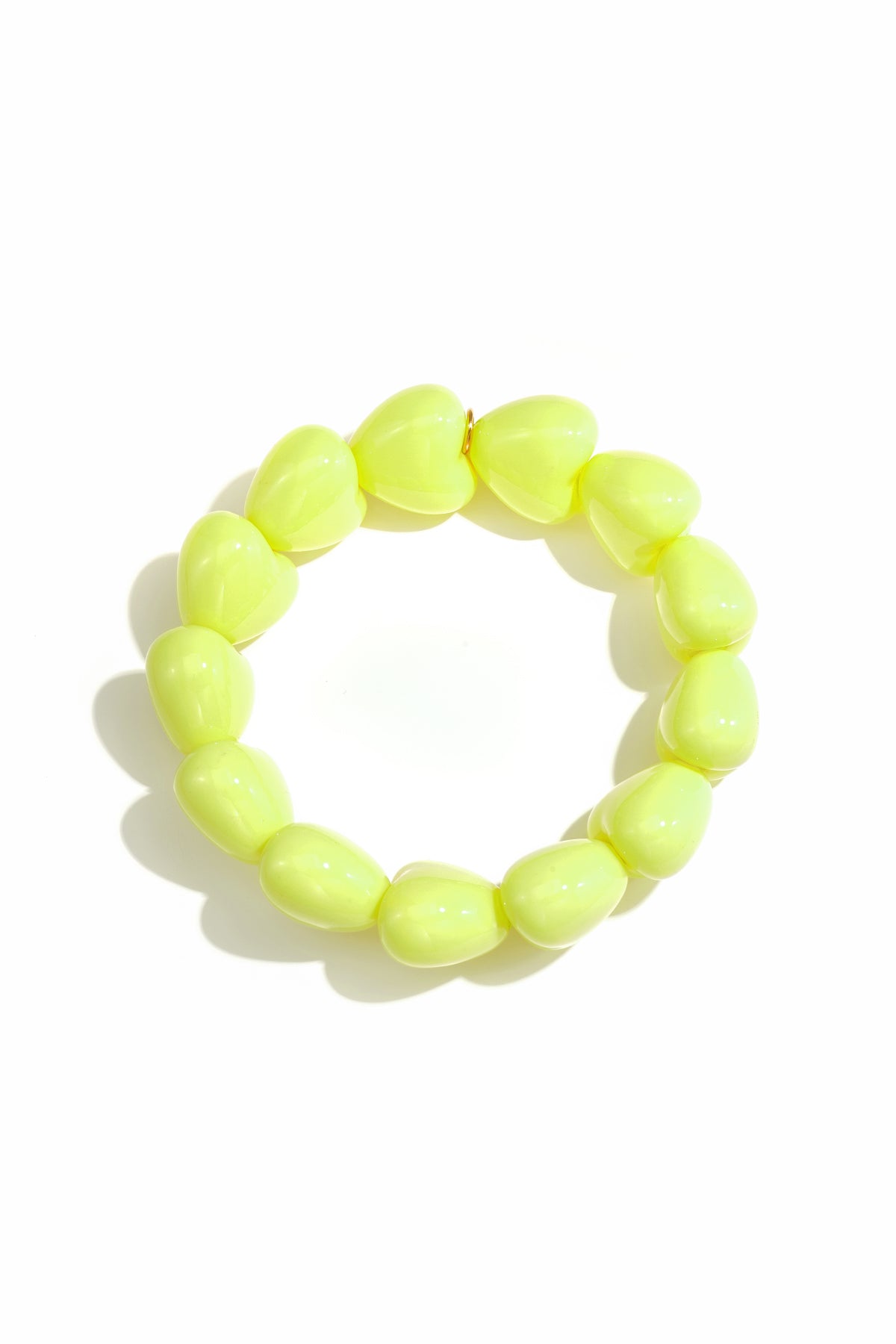 Bracelet petit cœur à 13 perles