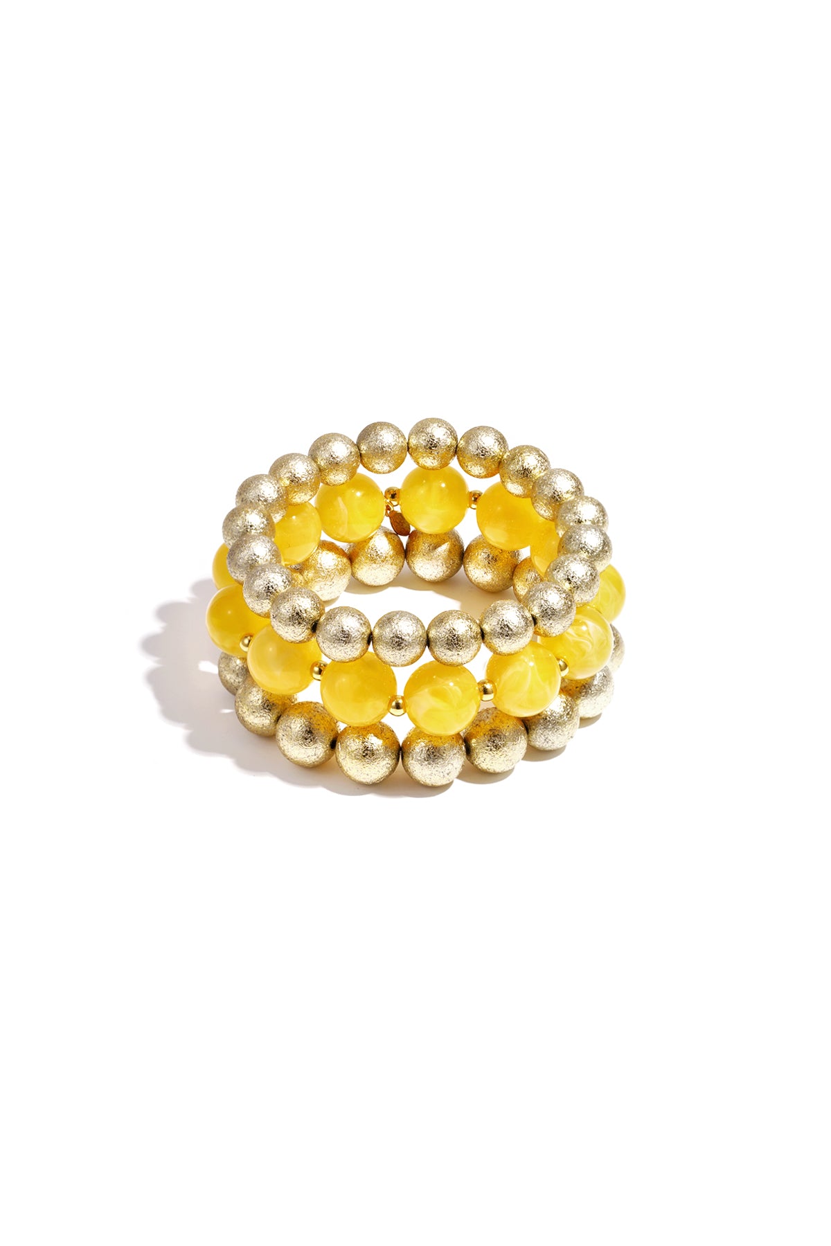 Ensemble de 3 bracelets à perles