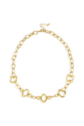 Colliers en acier inoxydable Clover, série décontractée, simple et quotidienne, bijoux pour femmes