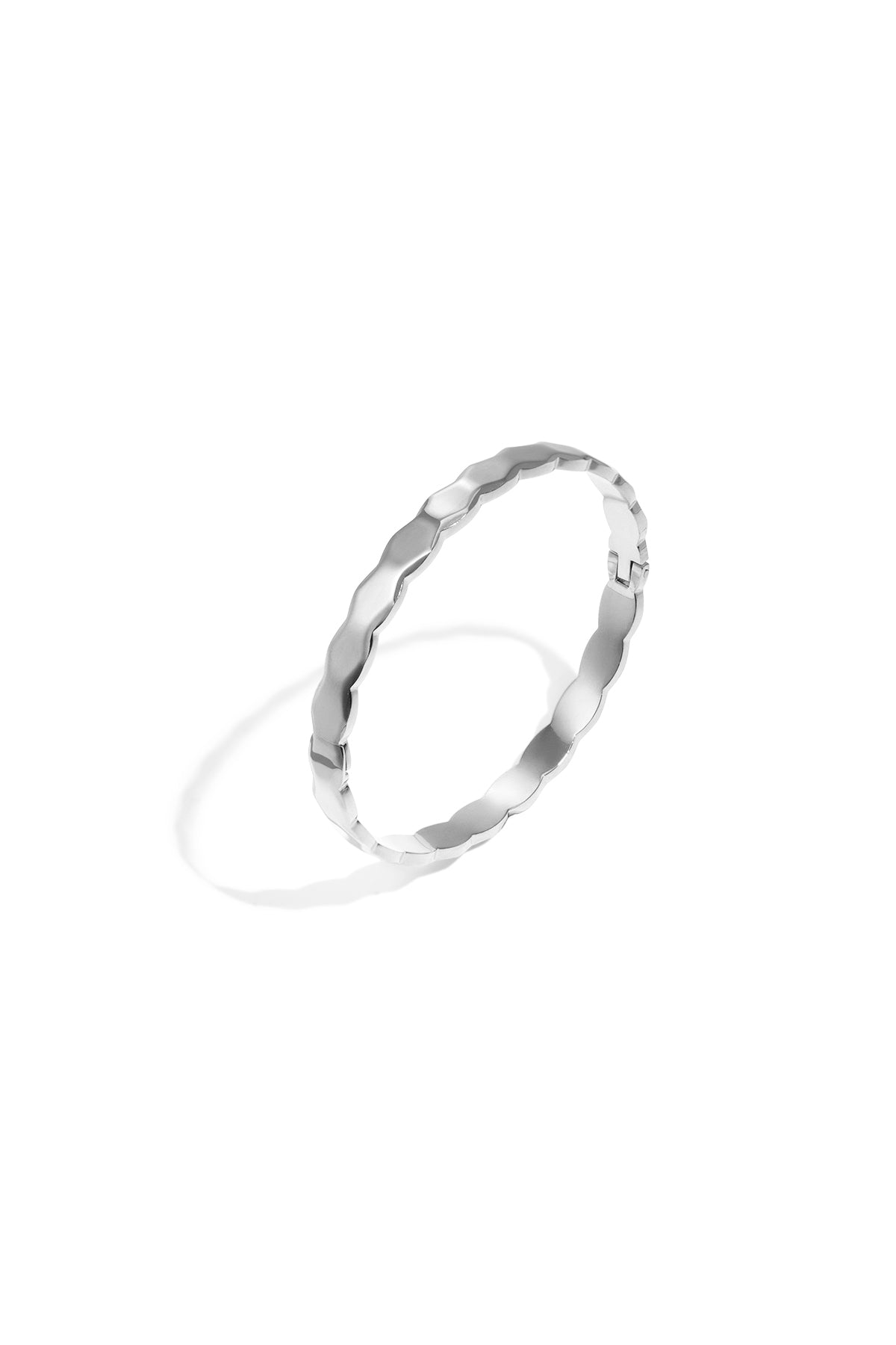Bracelet jonc de forme irrégulière