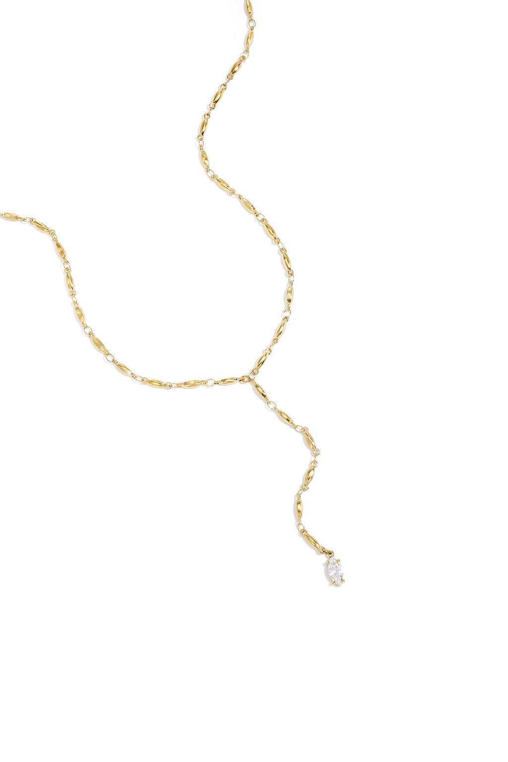 Collier avec strass pendant