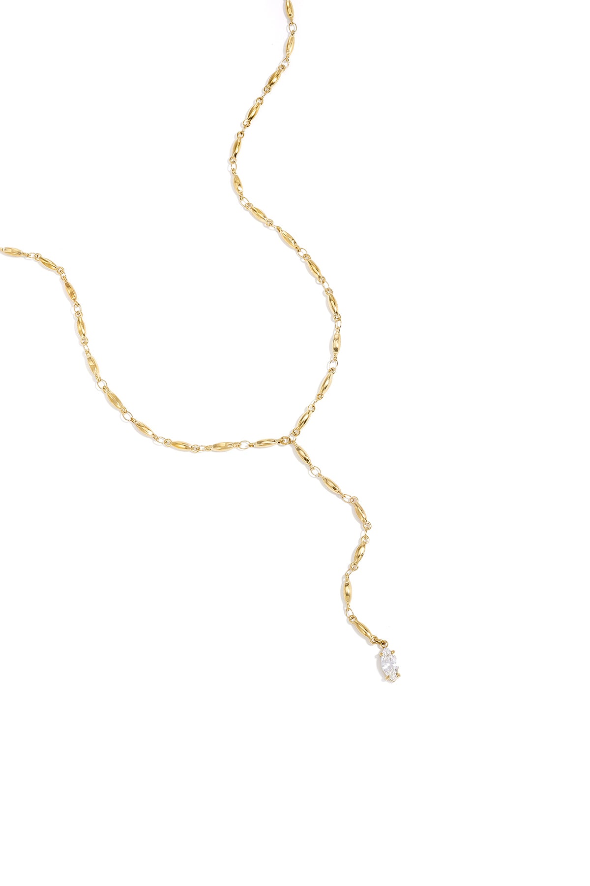 Collier avec strass pendant