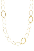 Collier à maillons ovales