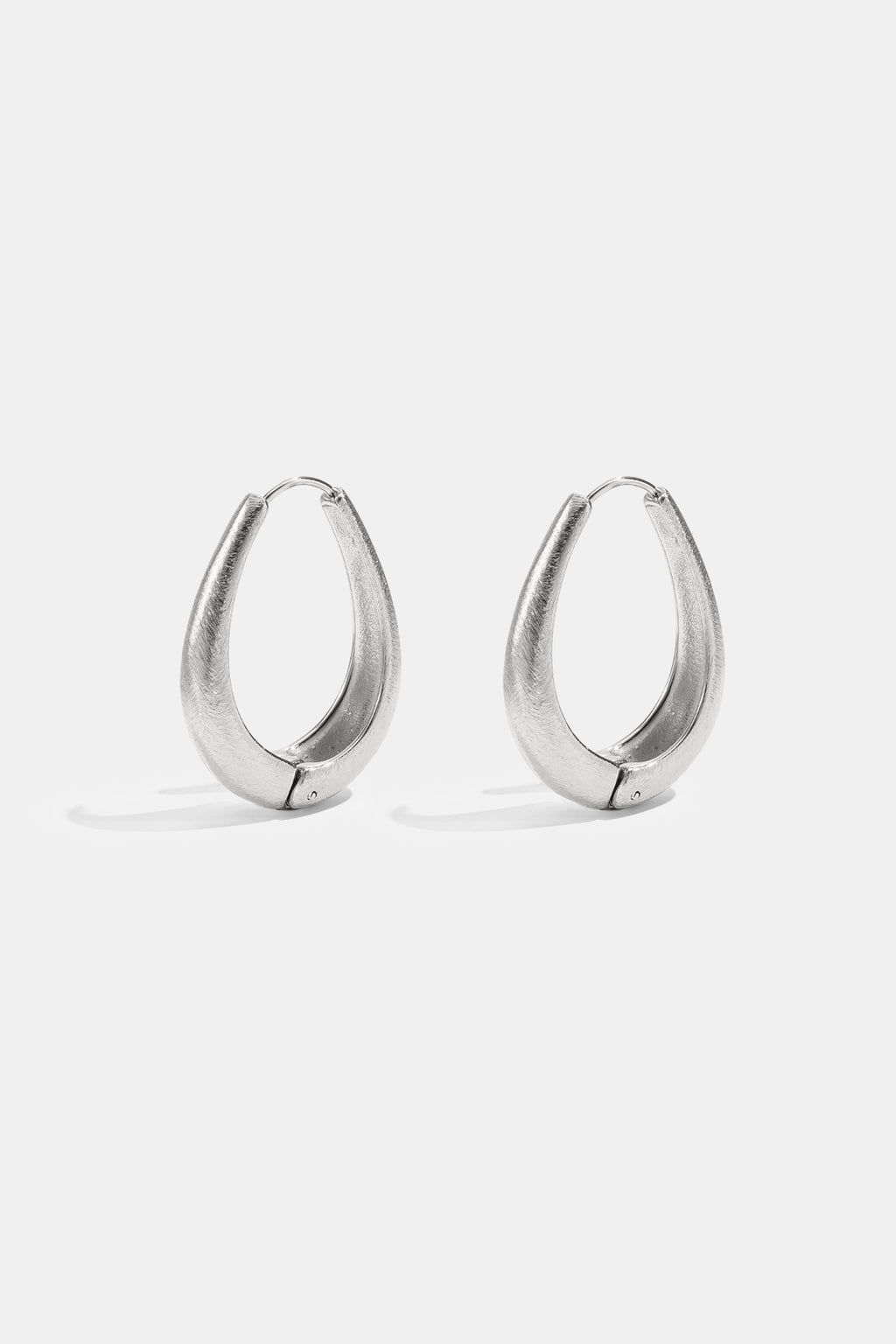 Boucles d'oreilles créoles ovales