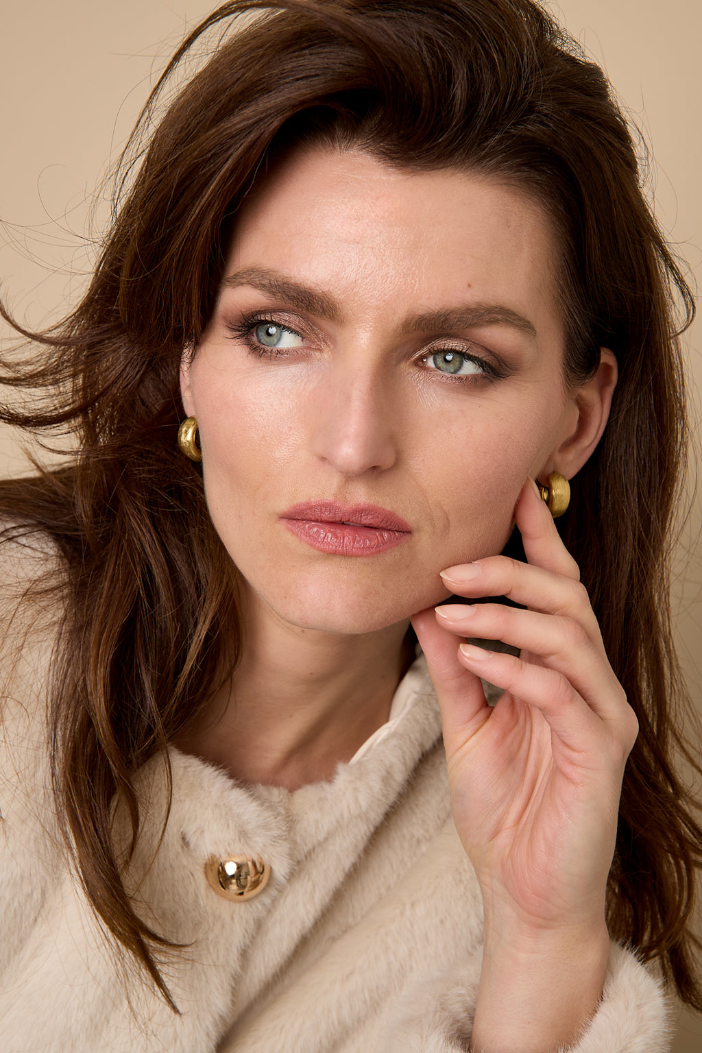 Boucles d'oreilles créoles cercle Casual Daily Simple Series Bijoux pour femmes