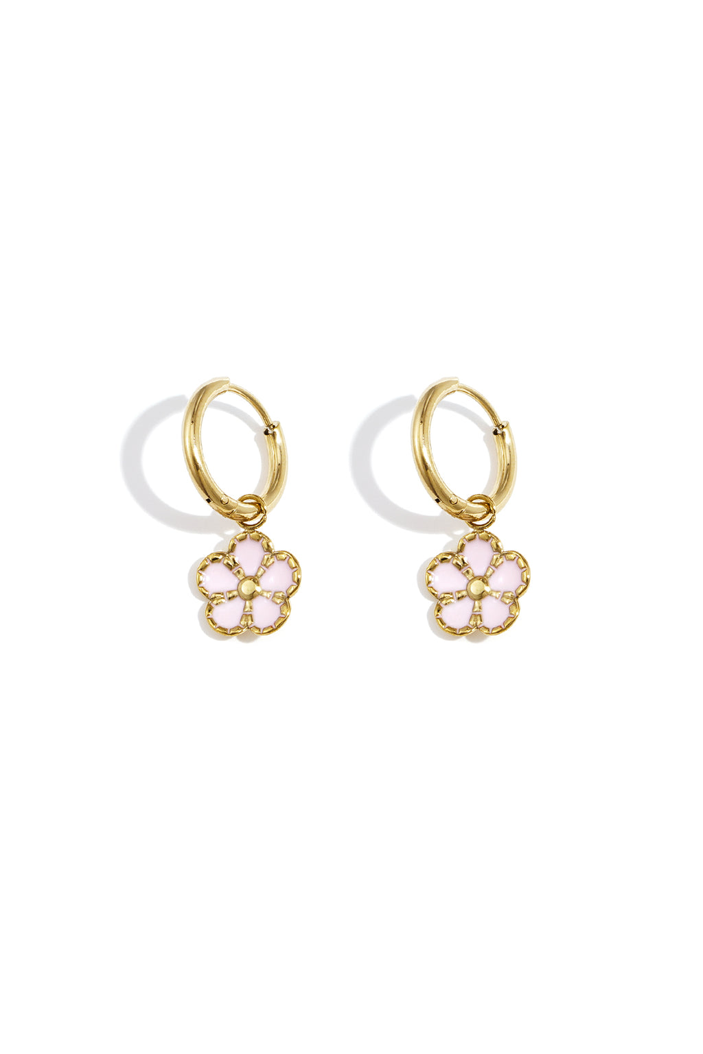 boucles d'oreilles fleurs mignonnes