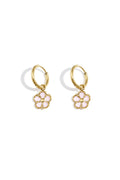 boucles d'oreilles fleurs mignonnes