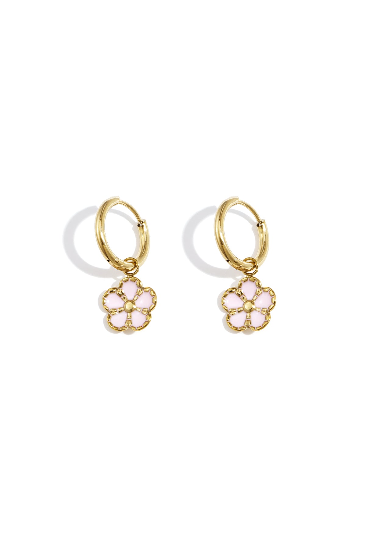 boucles d'oreilles fleurs mignonnes