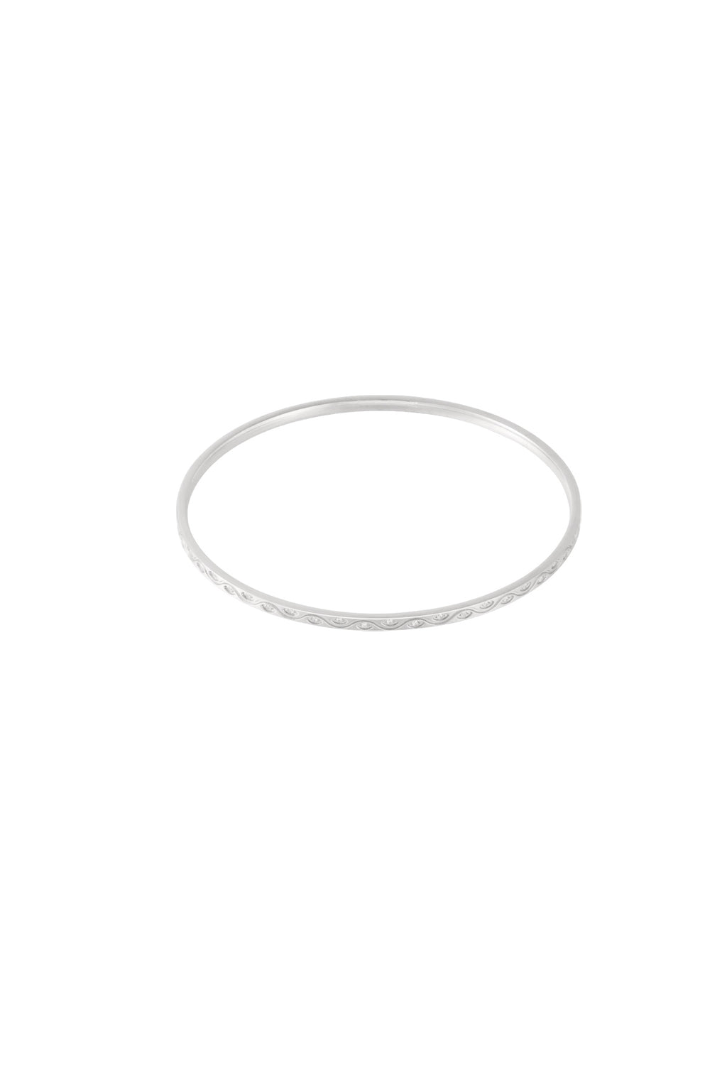 Bracelets en acier inoxydable, série géométrique décontractée et simple pour femmes