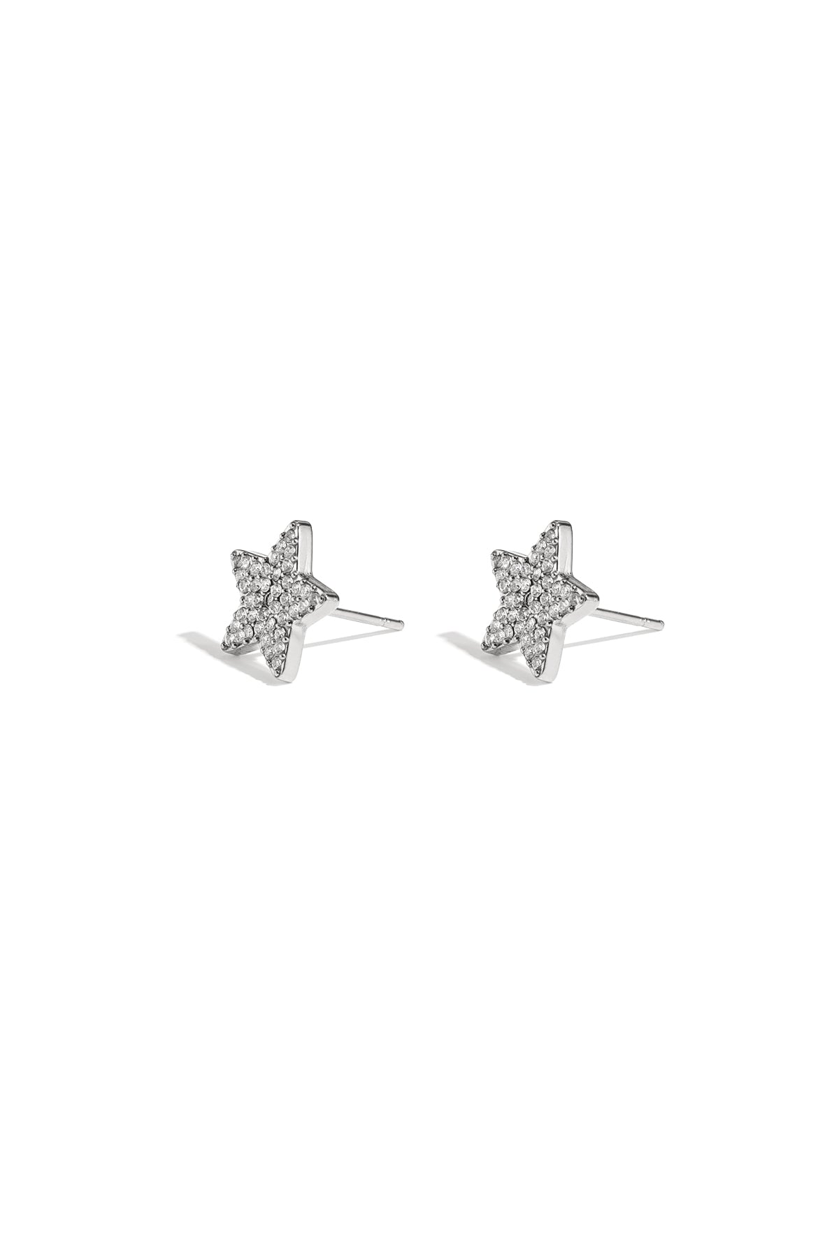 Boucles d'oreilles puces en acier inoxydable, style étoile, collection Daily Simple, bijoux pour femmes