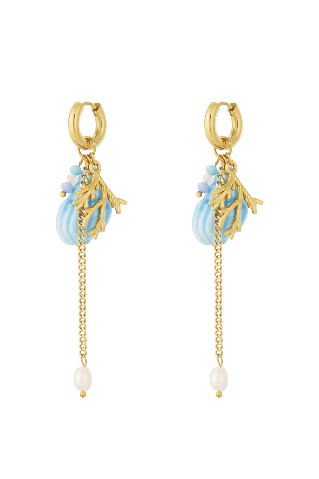 Boucles d'oreilles Coral Vibes