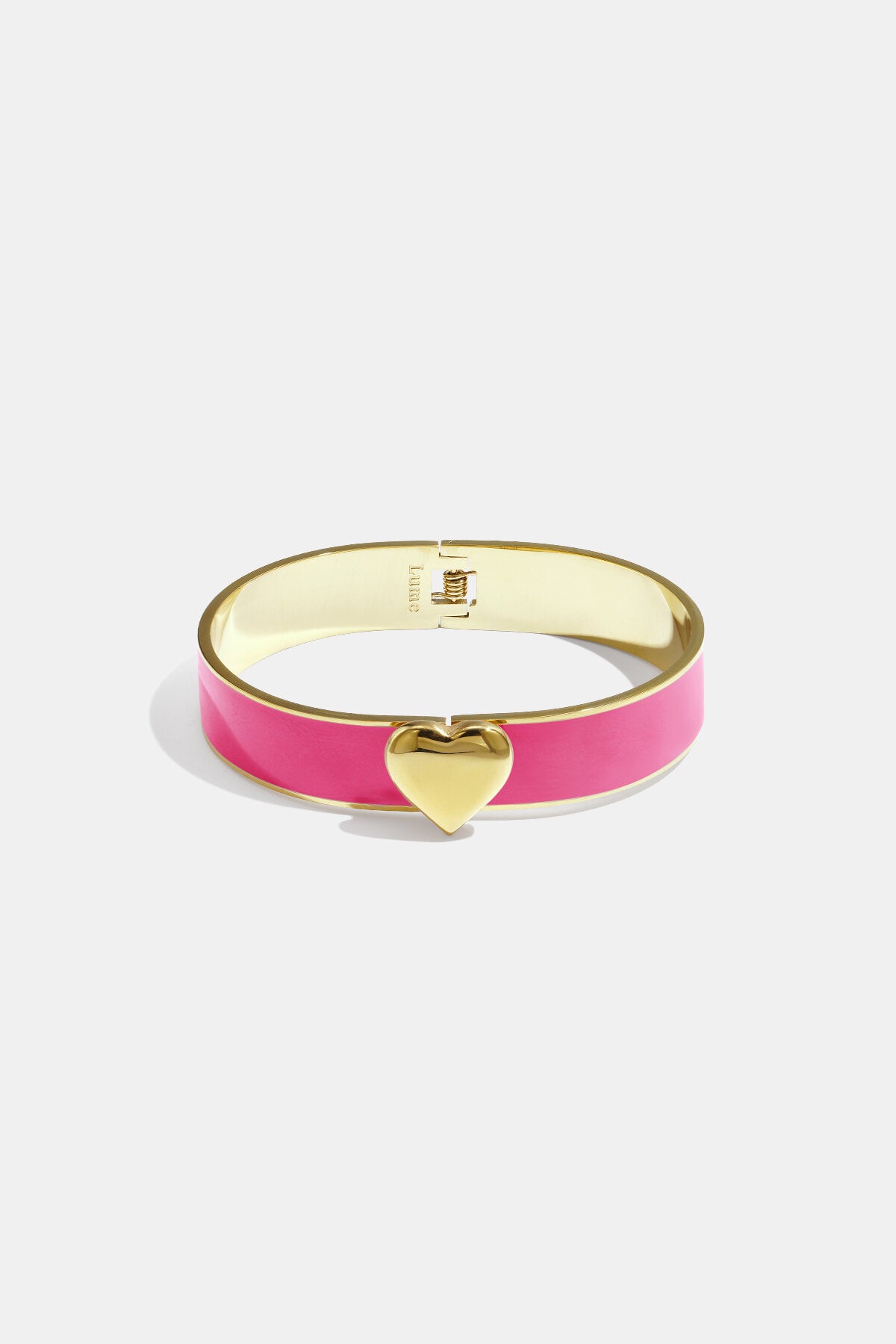 Bracelet multicolore avec détail cœur - 1,3 cm