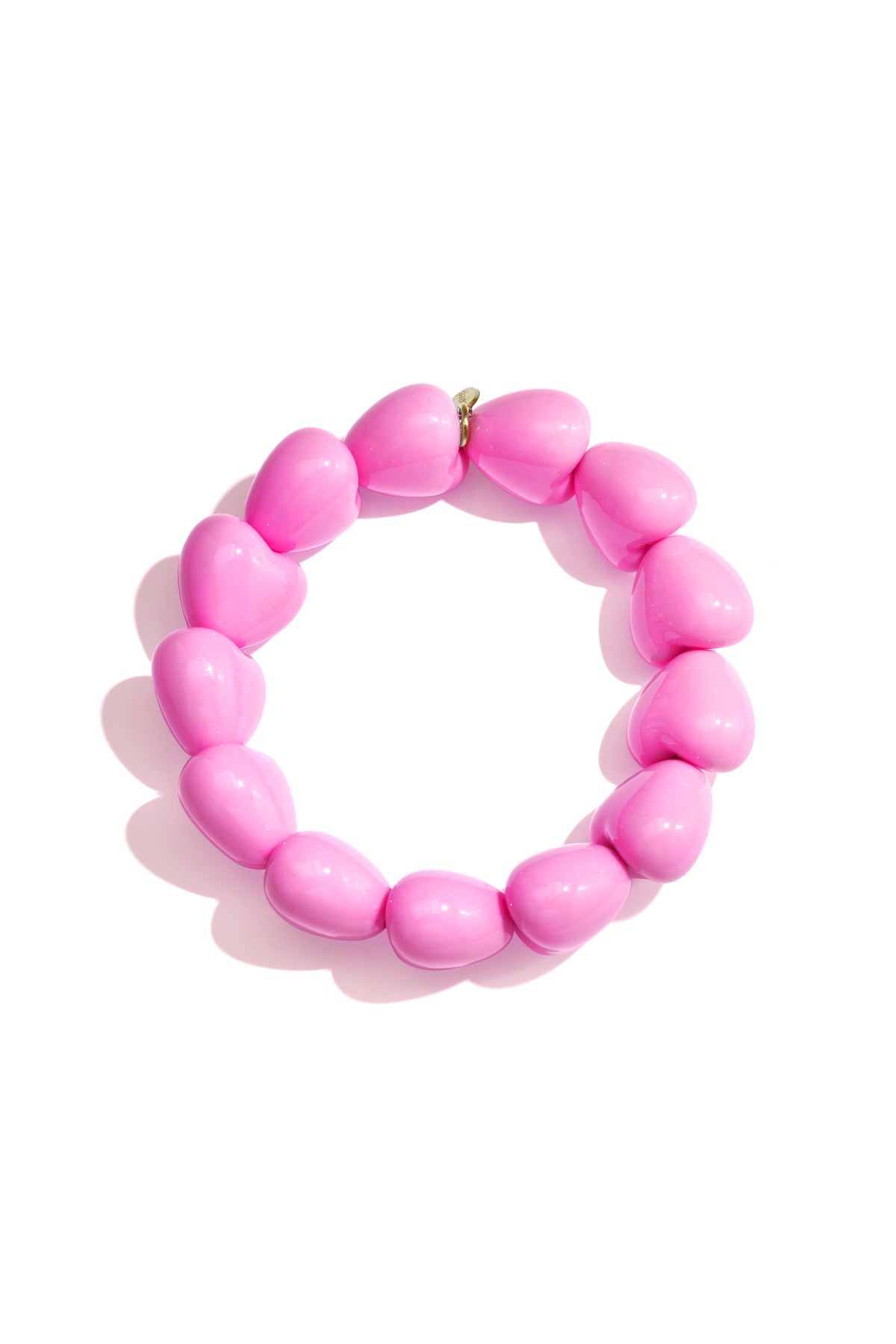 Bracelet petit cœur à 13 perles