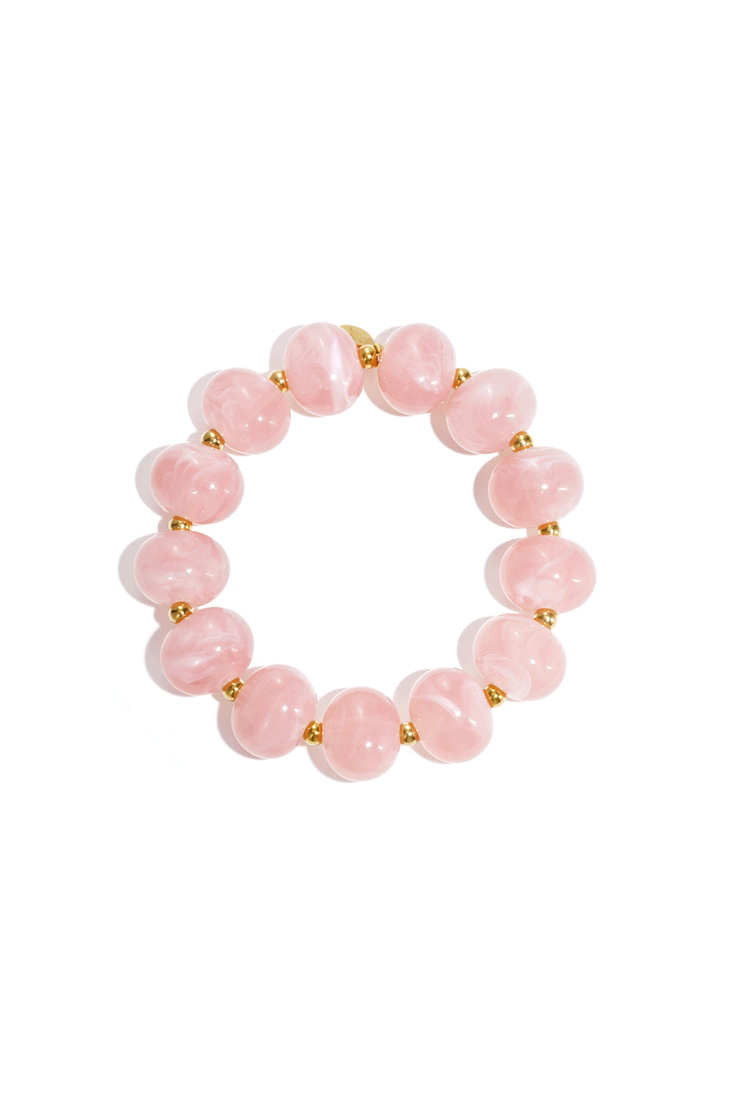 Bracelet élastique à grosses perles