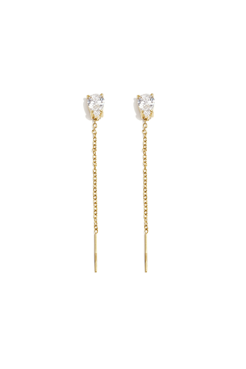 Boucles d'oreilles pendantes en acier inoxydable, chaîne, collection élégante et simple pour femmes, bijoux du quotidien