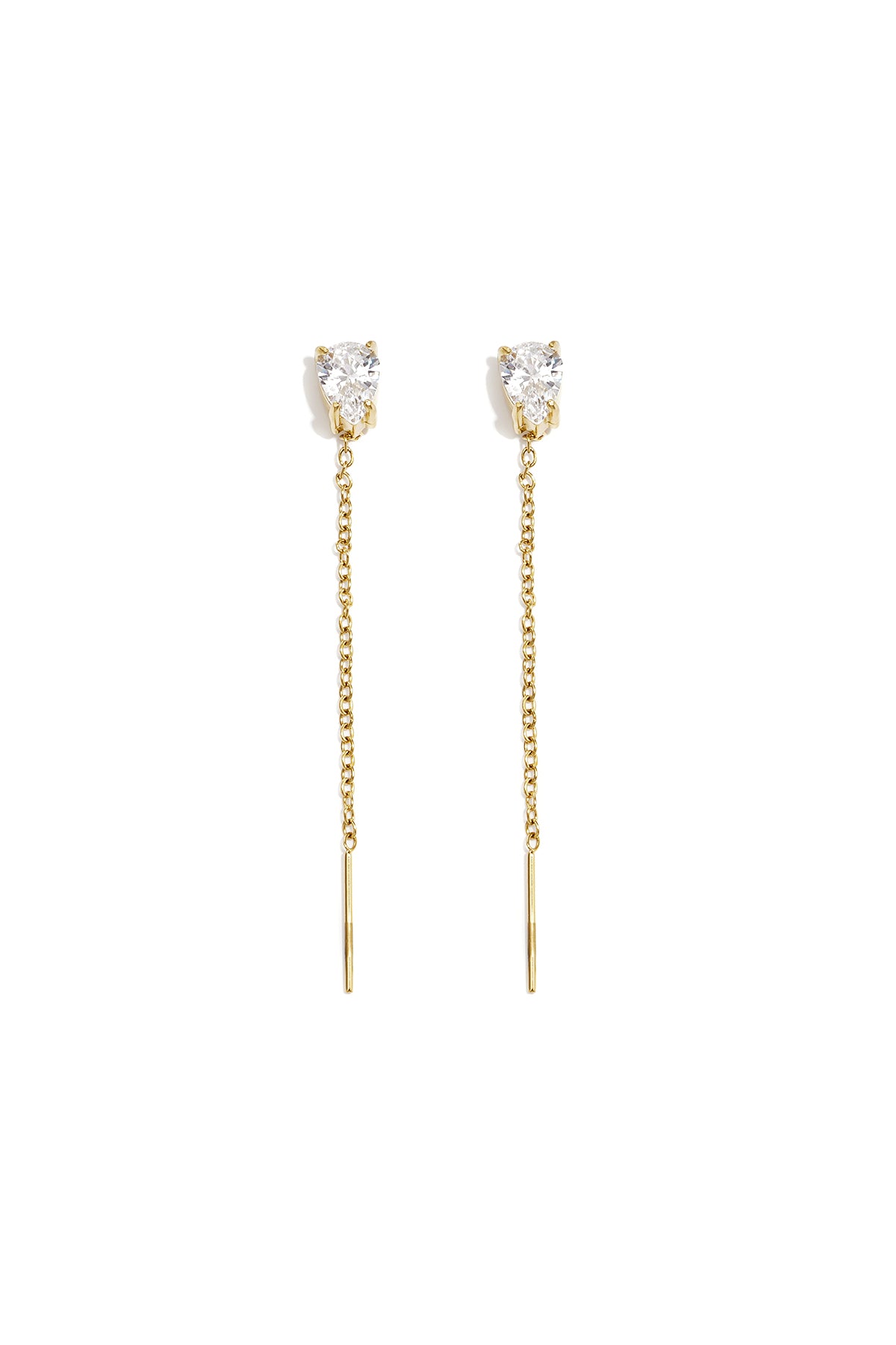 Boucles d'oreilles pendantes en acier inoxydable, chaîne, collection élégante et simple pour femmes, bijoux du quotidien