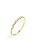 Bracelet jonc orné de pierres rondes