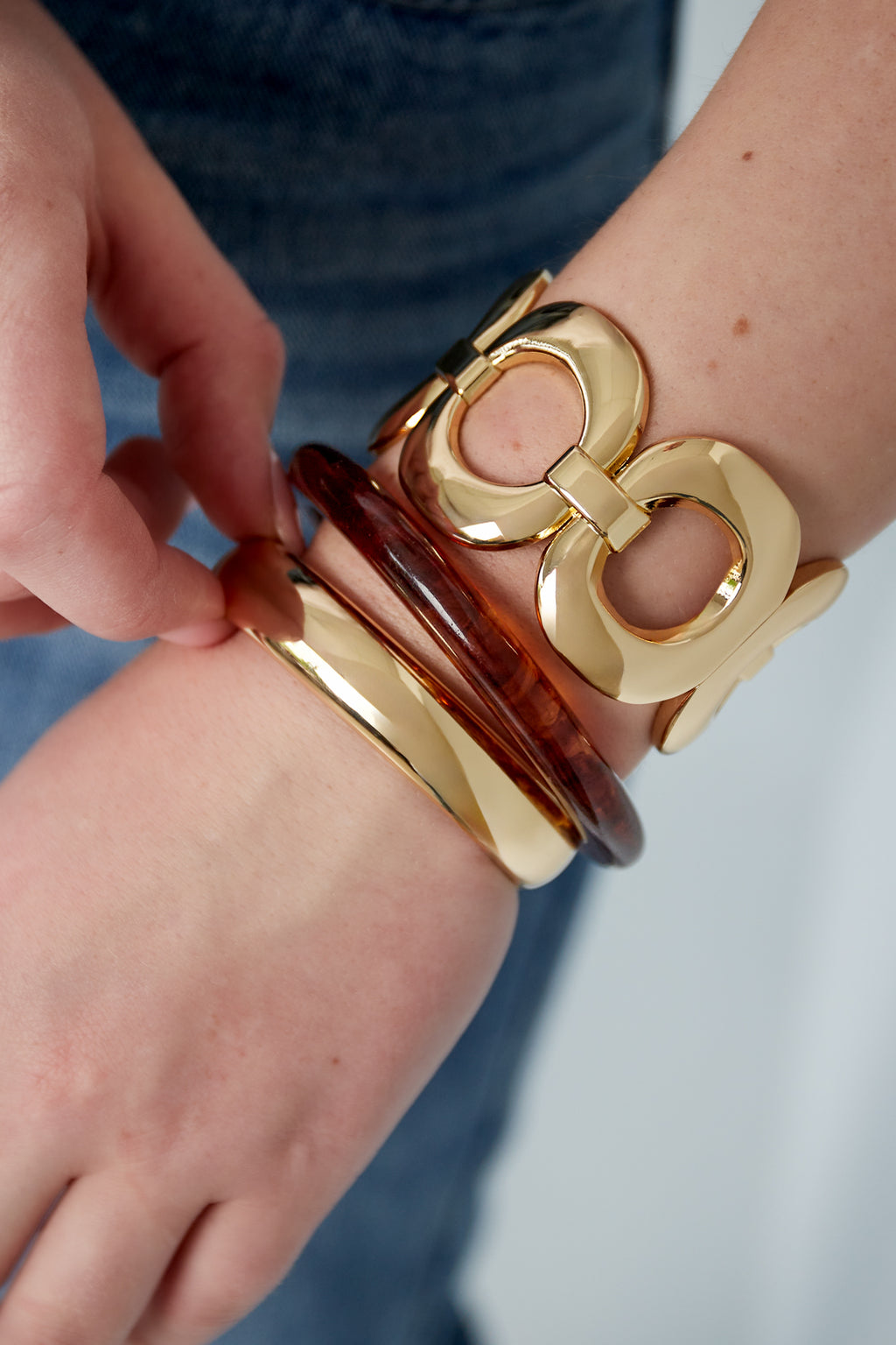 Bracelet jonc classique lumineux
