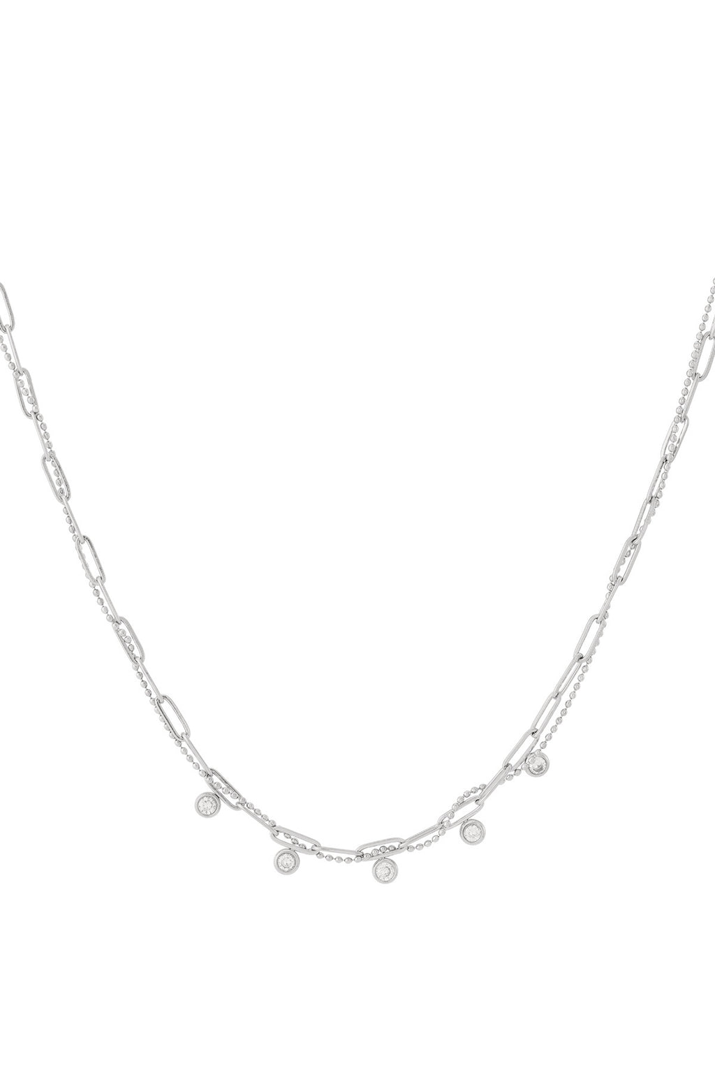 Collier chaîne scintillante