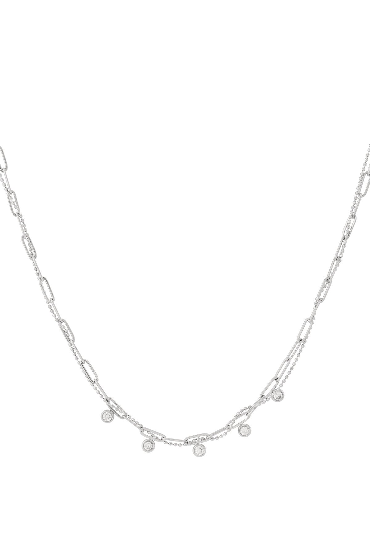 Collier chaîne scintillante