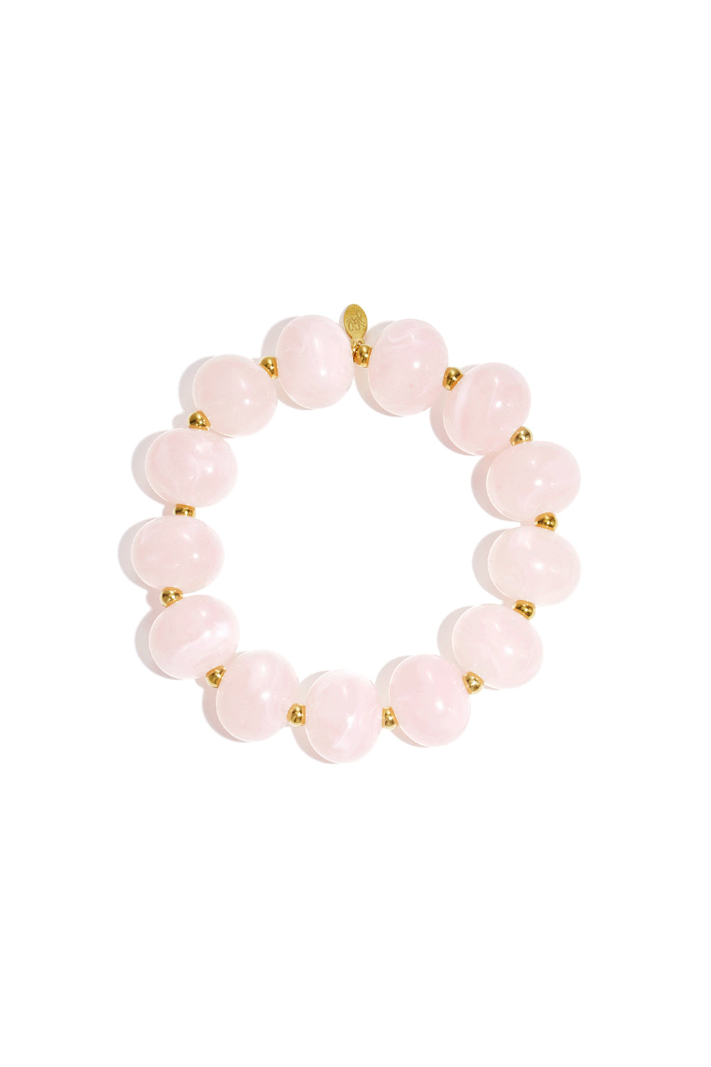 Bracelet élastique à grosses perles