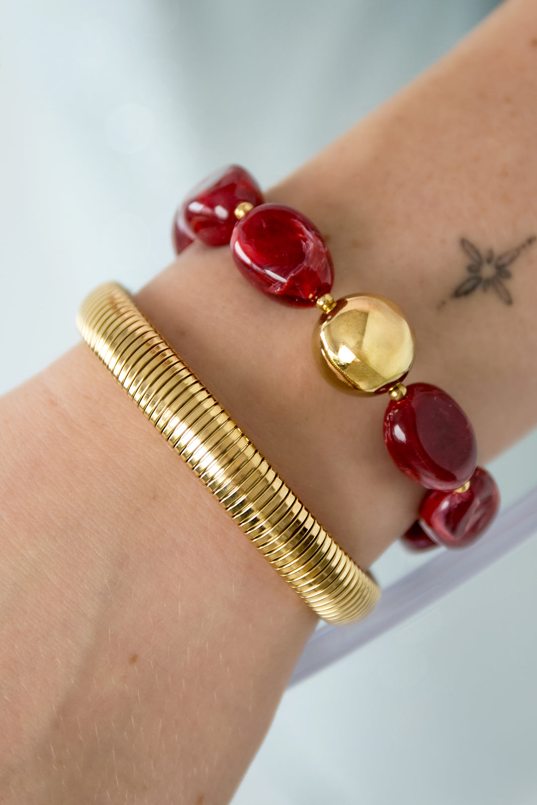 Bracelets de perles en acrylique, décontractés et quotidiens