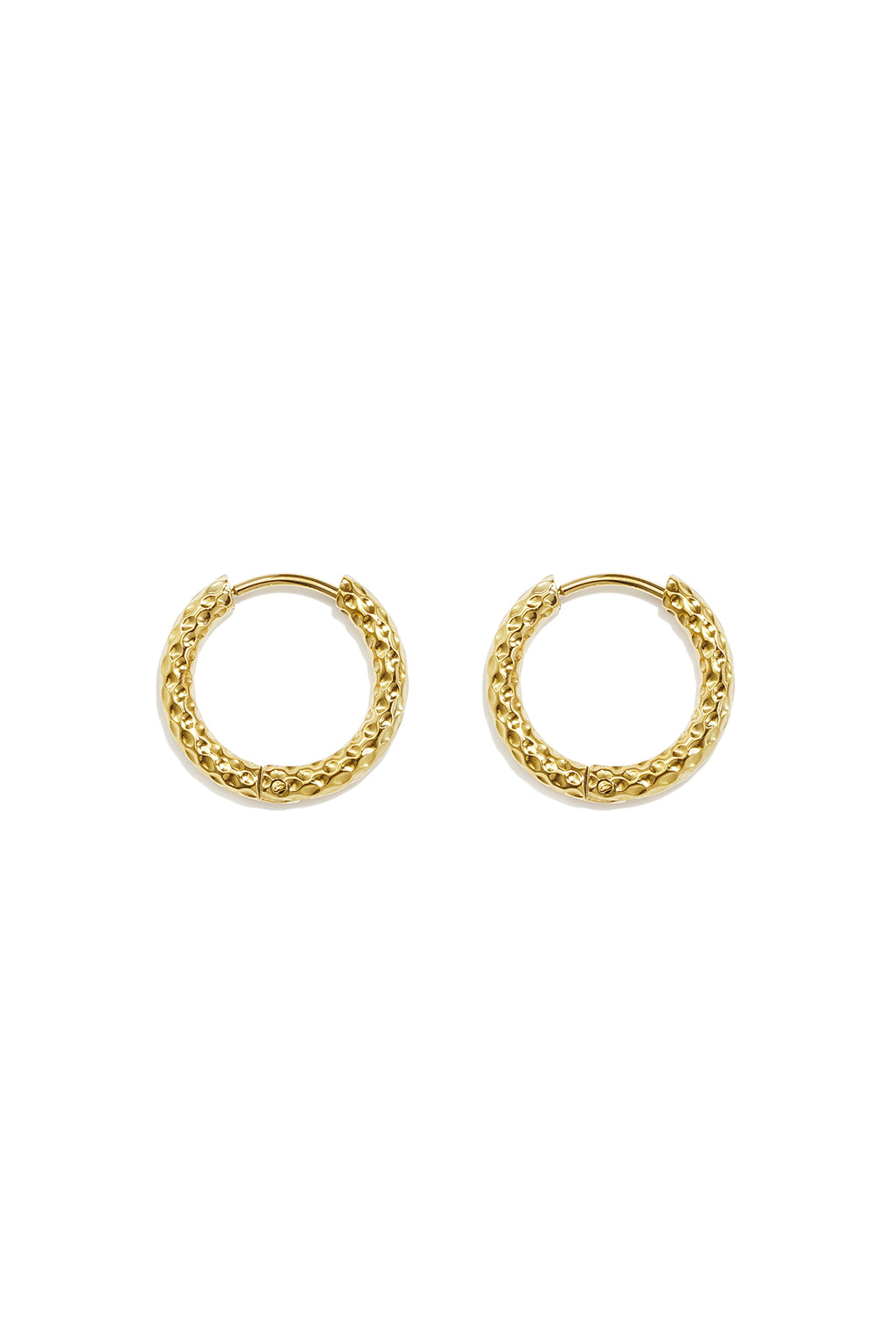 Boucles d'oreilles créoles en acier inoxydable, style simple et quotidien, collection de bijoux pour femmes