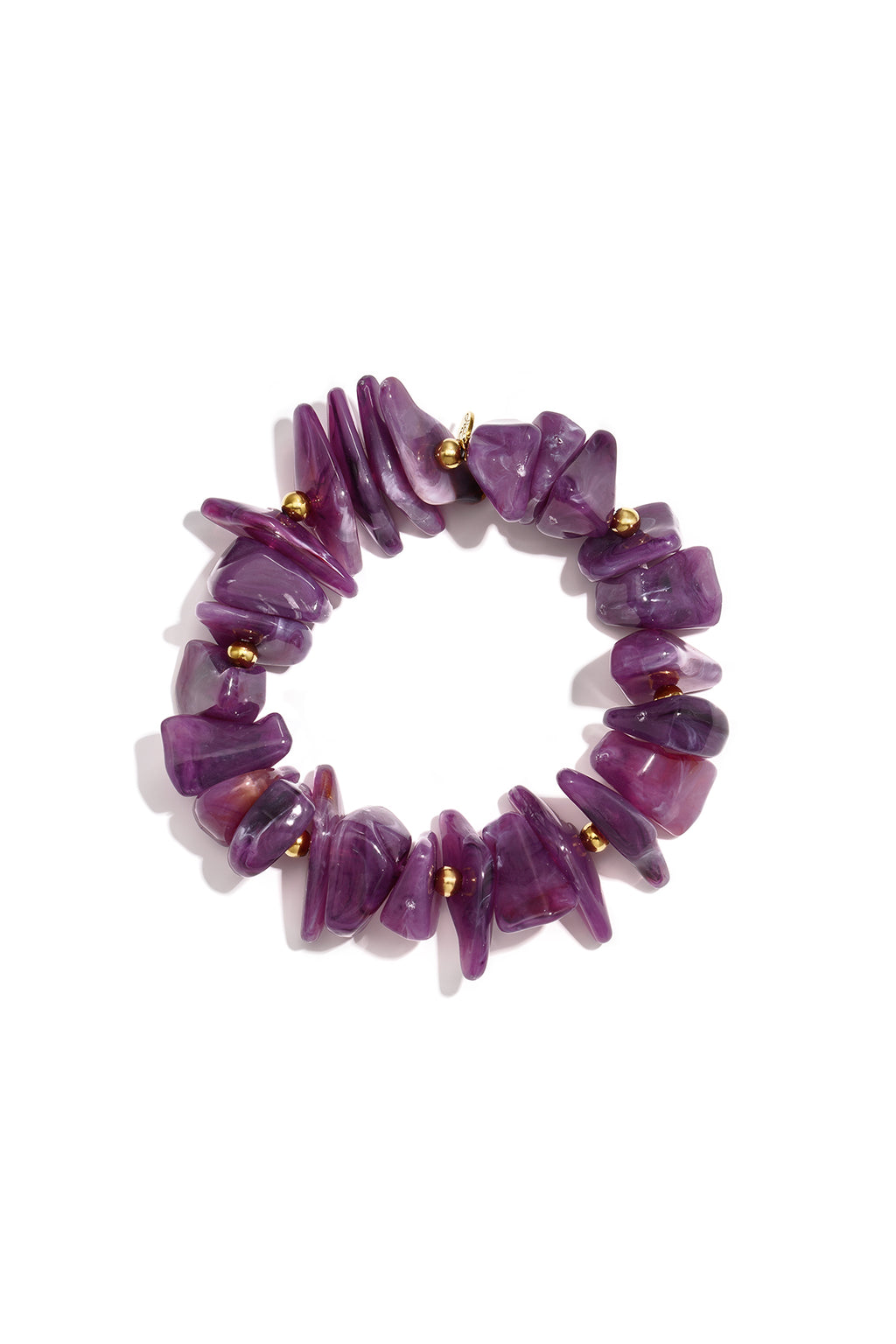 Bracelets en perles acryliques, bijoux simples pour femmes, collection Daily Simple
