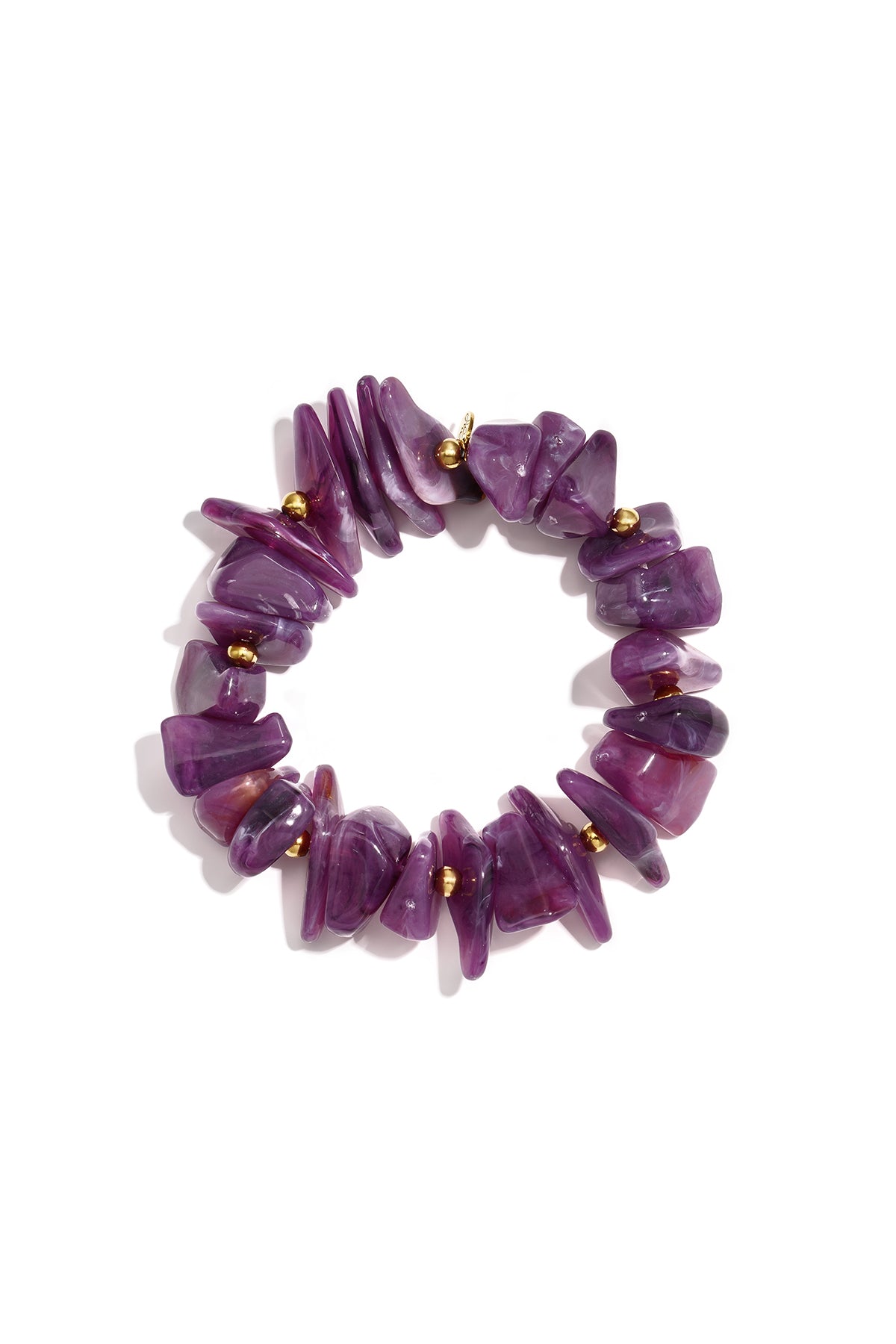 Bracelets en perles acryliques, bijoux simples pour femmes, collection Daily Simple