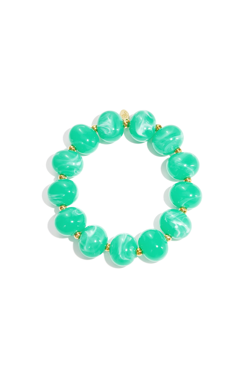 Bracelet élastique à grosses perles