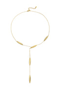 Elegant Gold Color Stainless Steel Chain Necklace