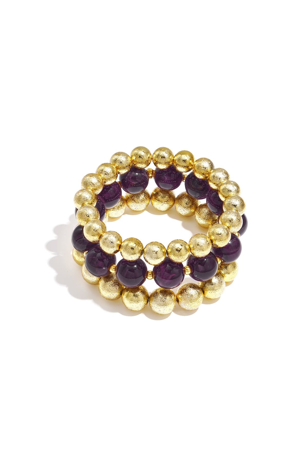 Ensemble de 3 bracelets à perles