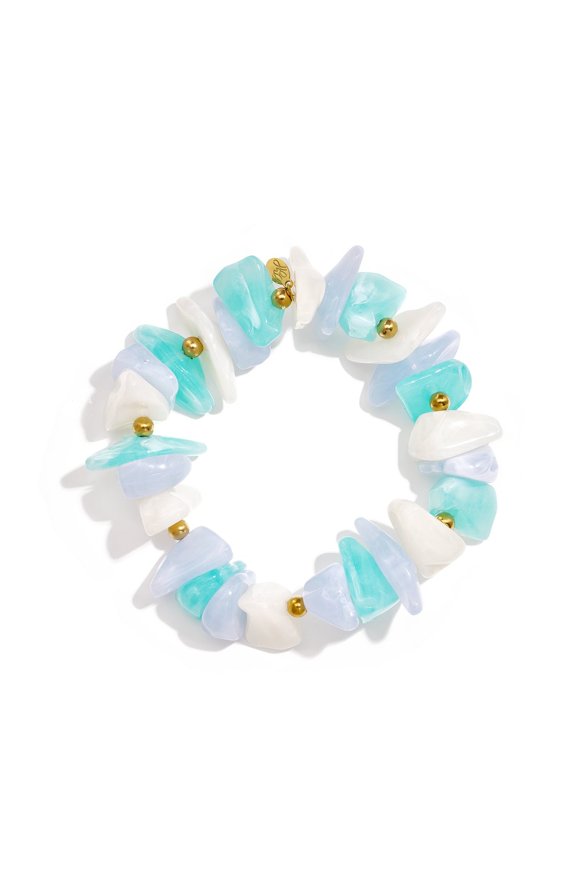 Bracelets en perles acryliques, bijoux simples pour femmes, collection Daily Simple