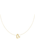 Collier mini coeur