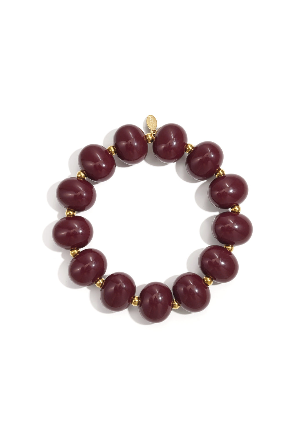 Bracelet élastique à grosses perles