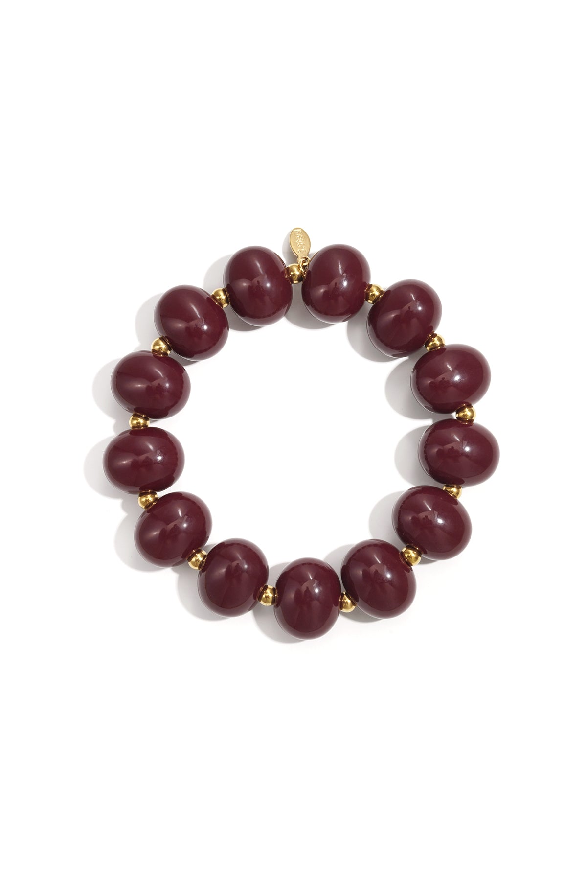 Bracelet élastique à grosses perles
