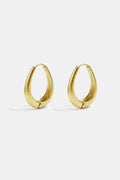 Boucles d'oreilles créoles ovales