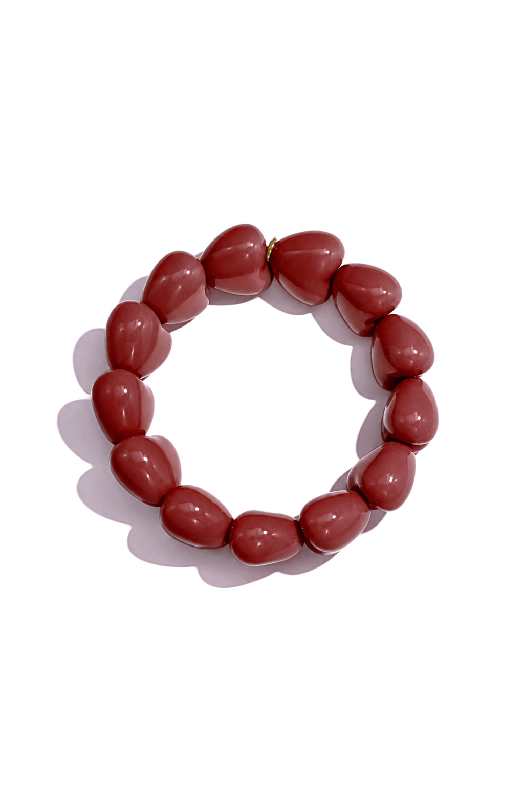 Bracelet petit cœur à 13 perles